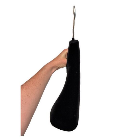 salvatore ferragamo Designer Black Velvet Jacket Coat Hanger - Picture 2 of 2